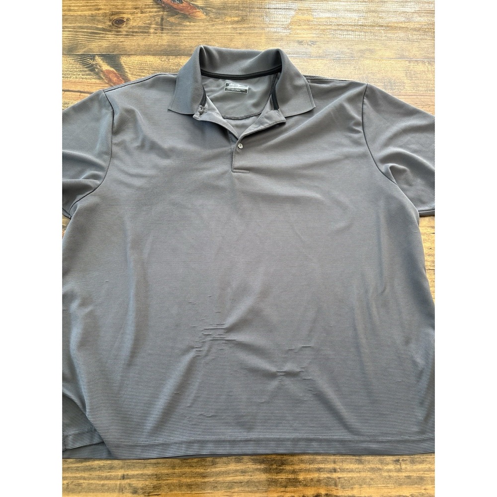 Ben Hogan Polo Shirt Mens 3XL Grey Gray Performance Short sleeve Casual Golf